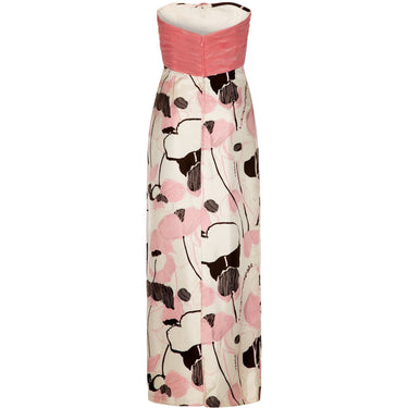 ARCHIVE - 1960’s Macphail Couture Full-length Floral Cocktail Dress
