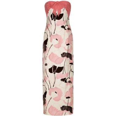 ARCHIVE - 1960’s Macphail Couture Full-length Floral Cocktail Dress