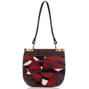 ARCHIVE - 1960s Pucci Velvet and Leather Handbag