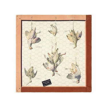 ARCHIVE - 1960s 'Tableau de Chasse' Hermes Silk Scarf