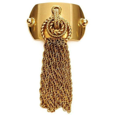 ARCHIVE - 1970s Christian Dior Gold Brooch