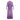 ARCHIVE - 1978 Rare Purple Adini Sultana Dress With Angel Sleeves and Metallic Thread