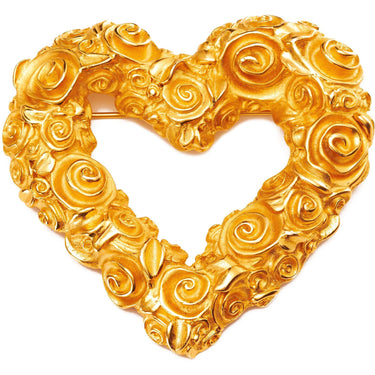 ARCHIVE - 1980s Statement Givenchy Heart Brooch