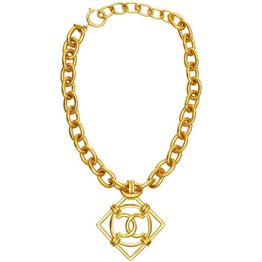 ARCHIVE - 1990s Chanel Double C Pendant Necklace By Victoire De Castellane