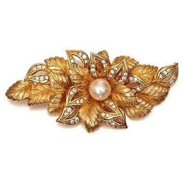 ARCHIVE - 1990s Christian Dior Gold Brooch