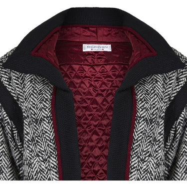 ARCHIVE - 1990s Yves Saint Laurent Mohair Herringbone Tweed Jacket