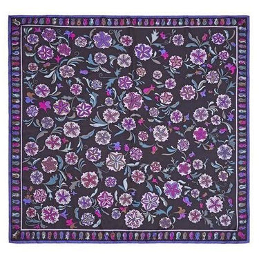 ARCHIVE - Emilio Pucci 1970s Silk Floral Pattern Scarf