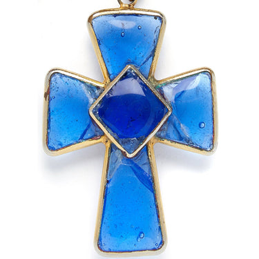 ARCHIVE - Gripoix for Louis Feraud Haute Couture 1960s Charm Pendant Necklace / Belt