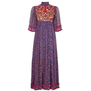 ARCHIVE - Late 1960s Couture Thea Porter 'Faye' Dress
