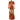 ARCHIVE - Orange Silk Jersey La Mandola Dress