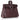 ARCHIVE - Original 1940s Large Burgundy Crocodile Skin Clutch Bag