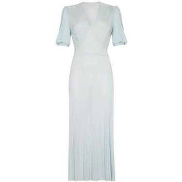 ARCHIVE - Pale Blue 1930s Knit Dress