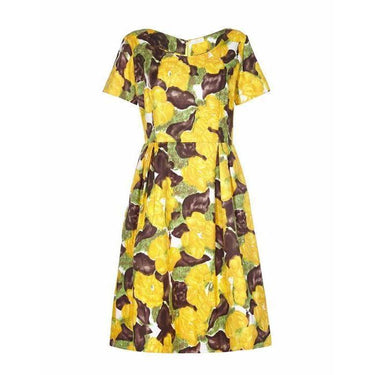 ARCHIVE - Patricia Anne 1950s Printed Cotton Dress