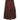 ARCHIVE - Ricci Michaels Maroon Taffeta Strapless Dress