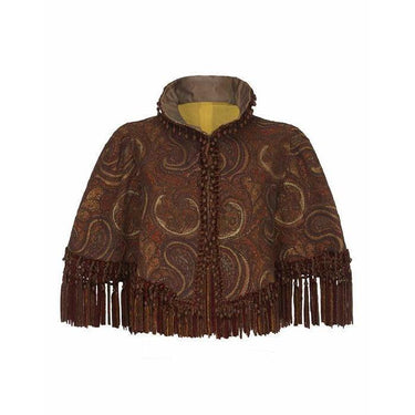 ARCHIVE - Victorian Embroidered Paisley Cape