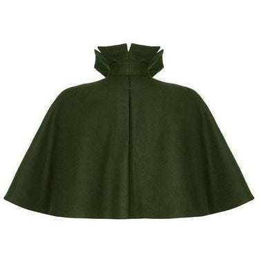 ARCHIVE - Victorian Green Felt Wool Cape