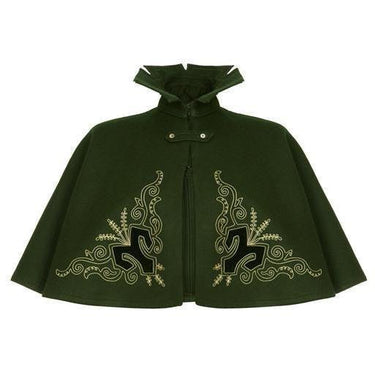 ARCHIVE - Victorian Green Felt Wool Cape