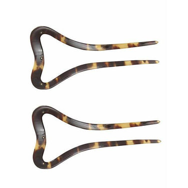 ARCHIVE - Victorian Tortoise Shell and Pique Hair Slides