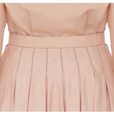 ARCHIVE - Vintage 1970s Early Label Bluemarine Pale Pink Silk Shirt Dress