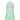 ARCHIVE - Courrèges 1970s Silk Chiffon Aquamarine Halter Neck Pleated Maxi Dress