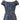 ARCHIVE - Frank Usher 1950s Printed Abstract Blue Silk Dress