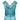ARCHIVE - Hardy Amies Couture 1950s Silk Satin Aquamarine Occasion Dress