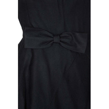 ARCHIVE: Jacques Heim Demi Couture 1950s New Look Black Dress