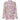 1970s Jeff Banks Floral Chiffon and Lace Blouse