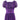 ARCHIVE: Late 1940s or 1950s Baroque Deep Purple Silk Chiffon Evening Dress