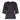 ARCHIVE - Leslie Fay 1950s Silk Navy and Cream Circle Print Dress With Belt
