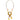 ARCHIVE - Spectacular 1960s Miriam Haskell Yellow and Pink Glass Orchid Necklace