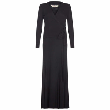 ARCHIVE - 1970s Yves Saint Laurent Le Smoking Black Silk Jersey Suit