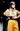 1980 Runway Documented Yves Saint Laurent Yellow Cotton Corset Top
