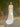 1960s White Lace Tiered Wedding Dress with Train