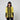 ARCHIVE - 1991 Christian Lacroix Runway Yellow Jacquard Jacket with Black Lace