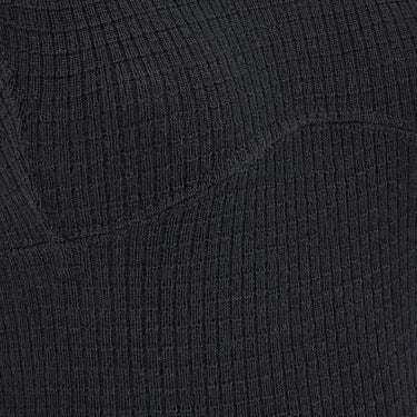 1920s Original Black Woollen Ladies Swimsuit
