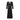 Pre 1920s Egyptian Black Hammered Metal Assiut Dress