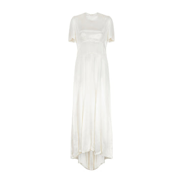 ARCHIVE - 1930s Cream Floral Jacquard Wedding Dress