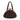ARCHIVE - 1940s Brown Suede Barrel Clasp Bag