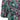 ARCHIVE - 1940s Pink and Green Rayon Floral Tea Dress