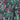 ARCHIVE - 1940s Pink and Green Rayon Floral Tea Dress