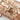 ARCHIVE - 1950s Apricot and Clear Carved Lucite Barrel Florida Bag