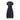 1950s L'Aignon Navy Cotton Short-Sleeve Dress with Pleat Detail