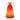 ARCHIVE - 1950s Norman Young Orange Ombré Chiffon Dress