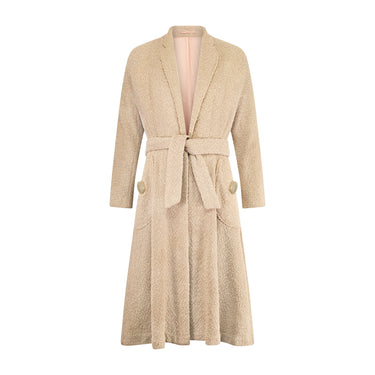 1950s Rensor Beige Bouclé Swing Coat