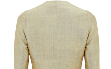 ARCHIVE - 1960s Gold Silk Jacket with Frog Fastenings