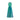 ARCHIVE - 1960s Polmarks Green and Blue Sequinned Georgette Floral Jumpsuit
