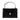 1960s Black Asprey Top Handle Crocodile Leather Bag