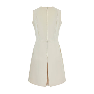 1960s Karl Lagerfeld for Chloé Cream and Red Culottes Dress Suit