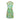 1960s French Batik Rainbow Silk Sleeveless Dress